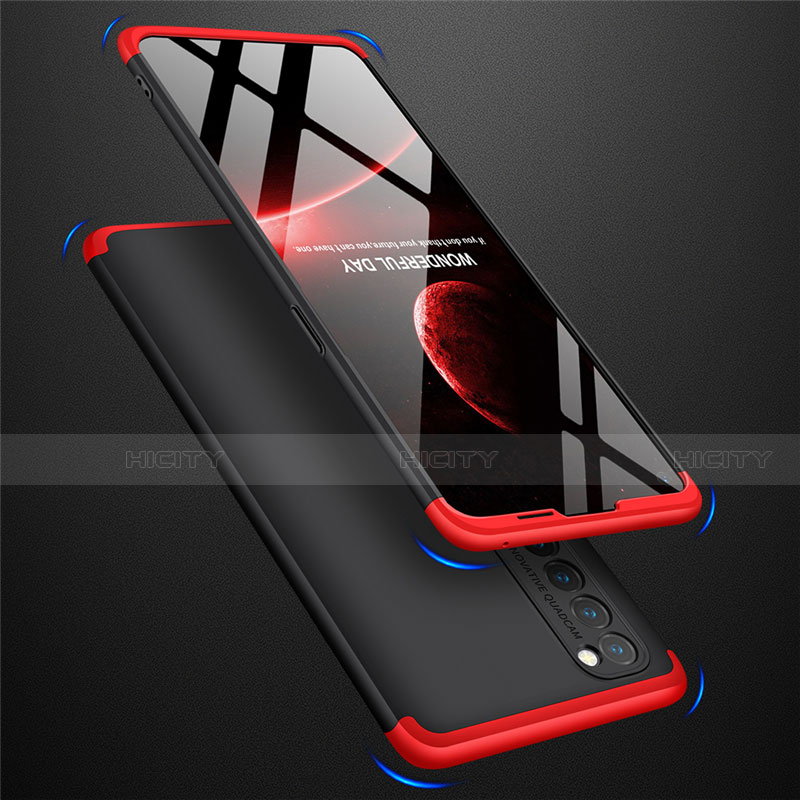 Funda Dura Plastico Rigida Carcasa Mate Frontal y Trasera 360 Grados M01 para Oppo Reno4 Pro 4G