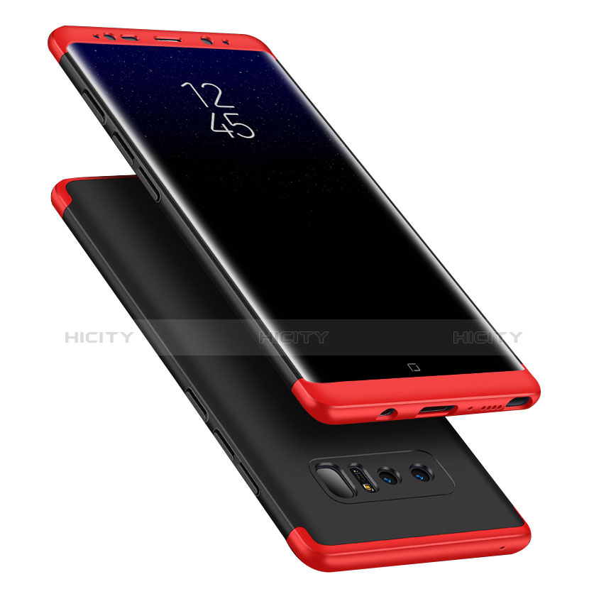 Funda Dura Plastico Rigida Carcasa Mate Frontal y Trasera 360 Grados M01 para Samsung Galaxy Note 8 Duos N950F