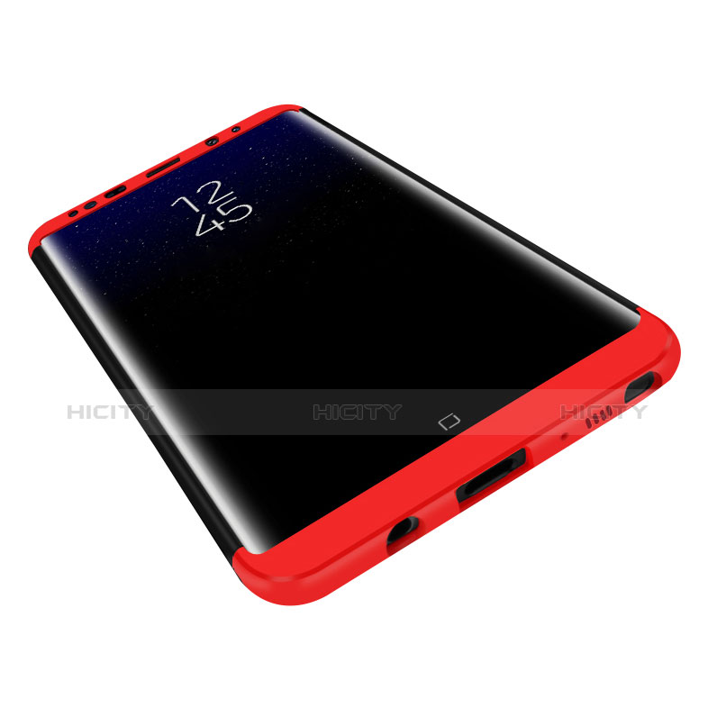 Funda Dura Plastico Rigida Carcasa Mate Frontal y Trasera 360 Grados M01 para Samsung Galaxy Note 8 Duos N950F