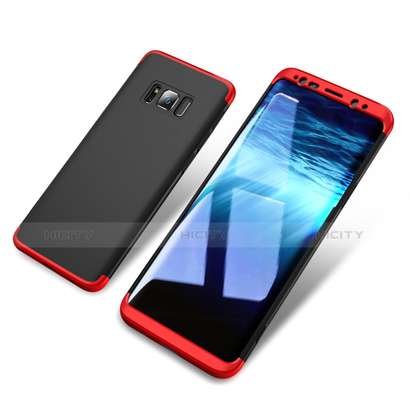 Funda Dura Plastico Rigida Carcasa Mate Frontal y Trasera 360 Grados M01 para Samsung Galaxy S8 Plus