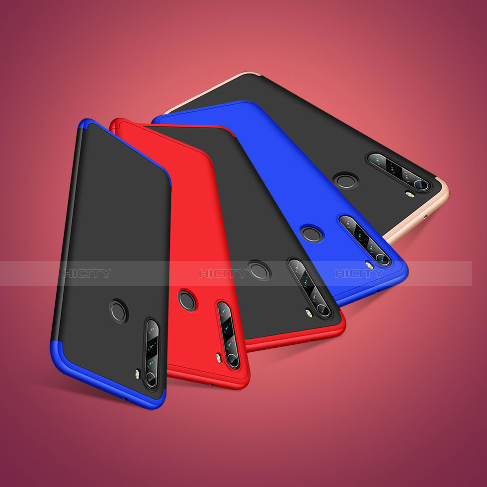 Funda Dura Plastico Rigida Carcasa Mate Frontal y Trasera 360 Grados M01 para Xiaomi Redmi Note 8 (2021)