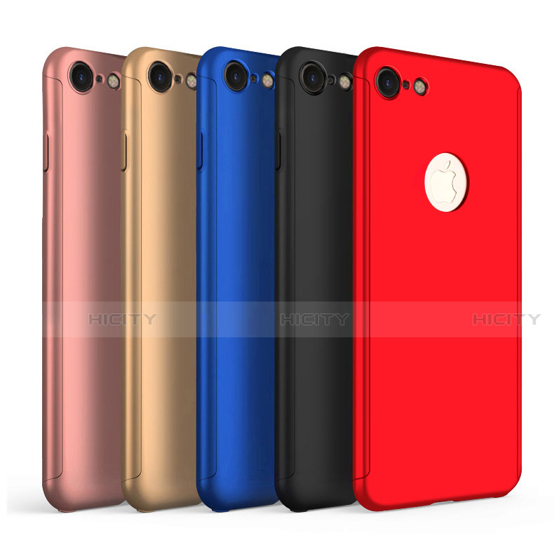 Funda Dura Plastico Rigida Carcasa Mate Frontal y Trasera 360 Grados P01 para Apple iPhone SE (2020)