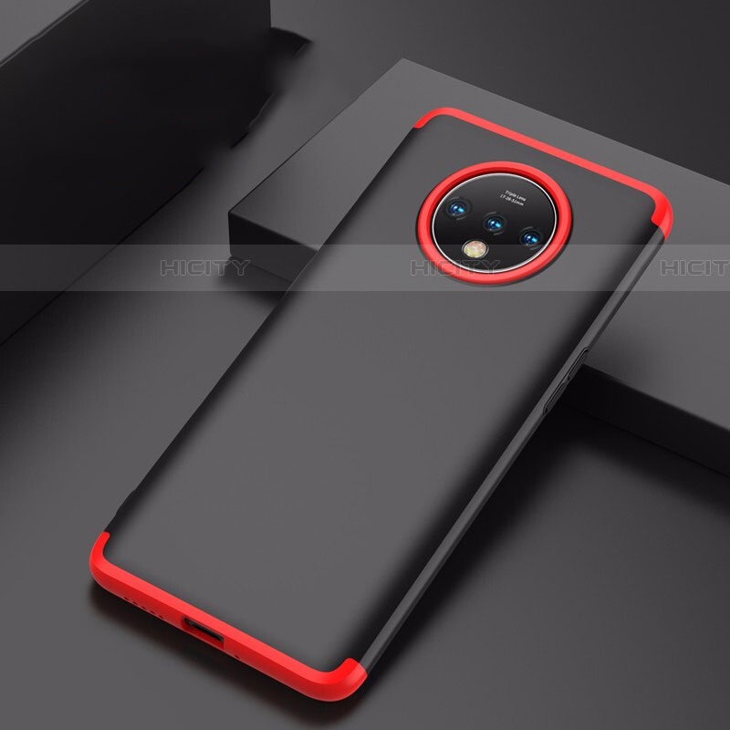 Funda Dura Plastico Rigida Carcasa Mate Frontal y Trasera 360 Grados P01 para OnePlus 7T