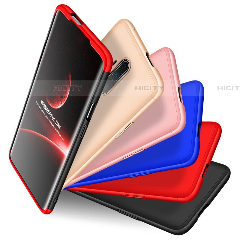 Funda Dura Plastico Rigida Carcasa Mate Frontal y Trasera 360 Grados P01 para OnePlus 7T Pro