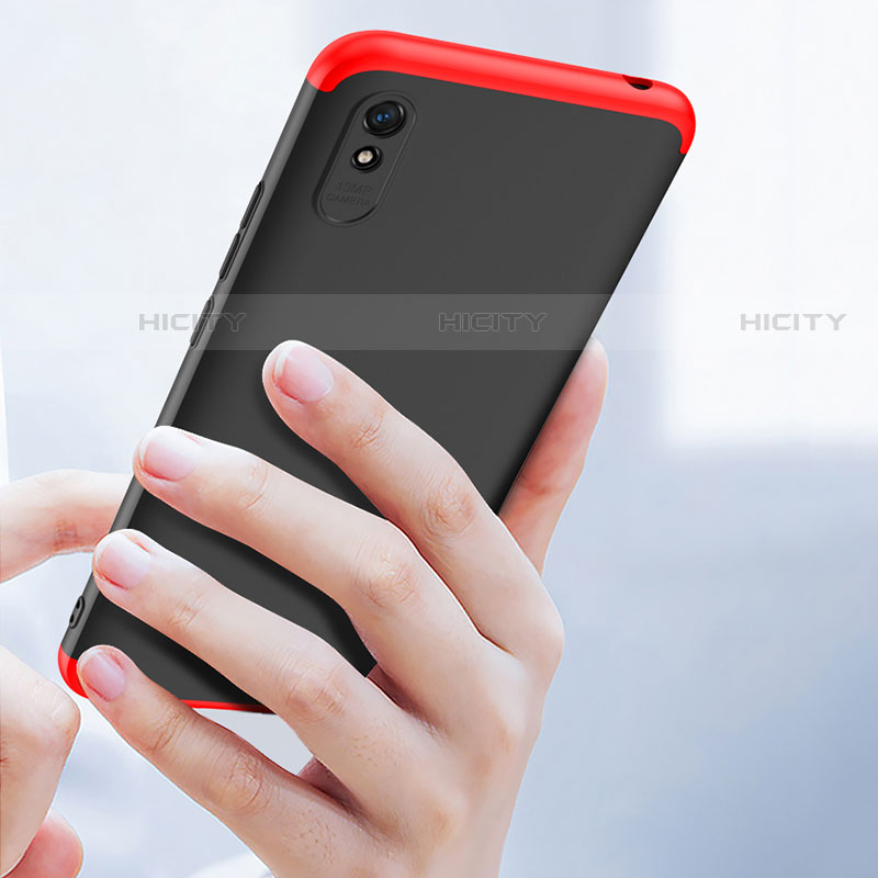 Funda Dura Plastico Rigida Carcasa Mate Frontal y Trasera 360 Grados P01 para Xiaomi Redmi 9AT