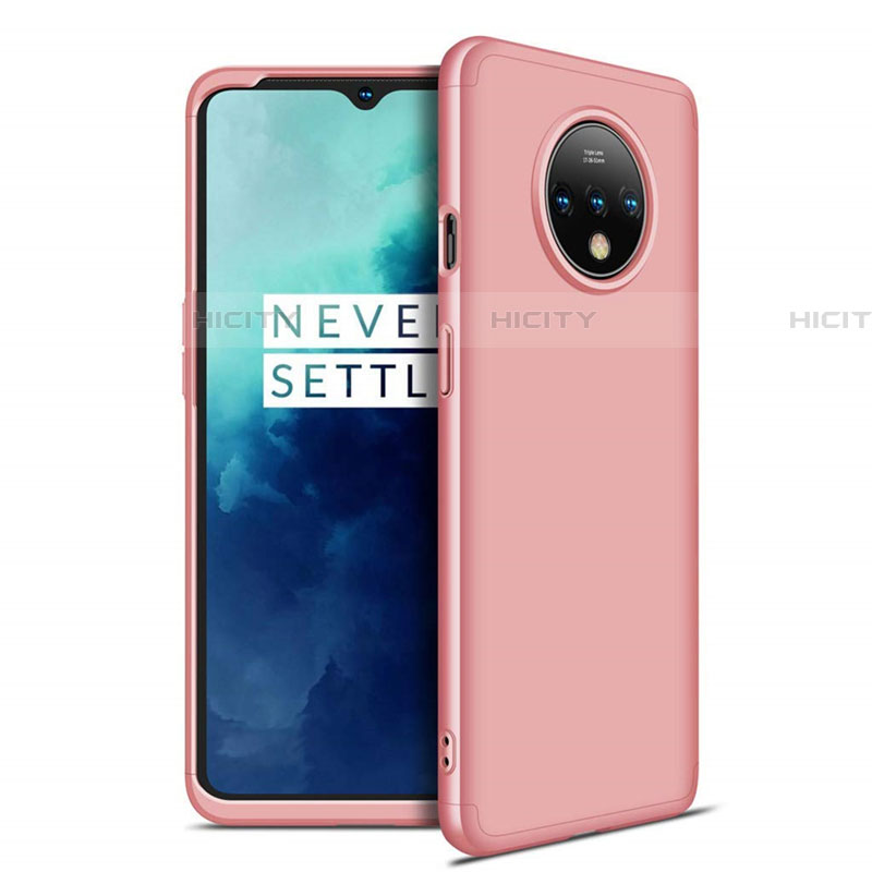 Funda Dura Plastico Rigida Carcasa Mate Frontal y Trasera 360 Grados P02 para OnePlus 7T