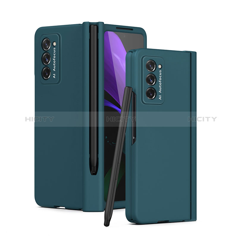 Funda Dura Plastico Rigida Carcasa Mate Frontal y Trasera 360 Grados P02 para Samsung Galaxy Z Fold2 5G