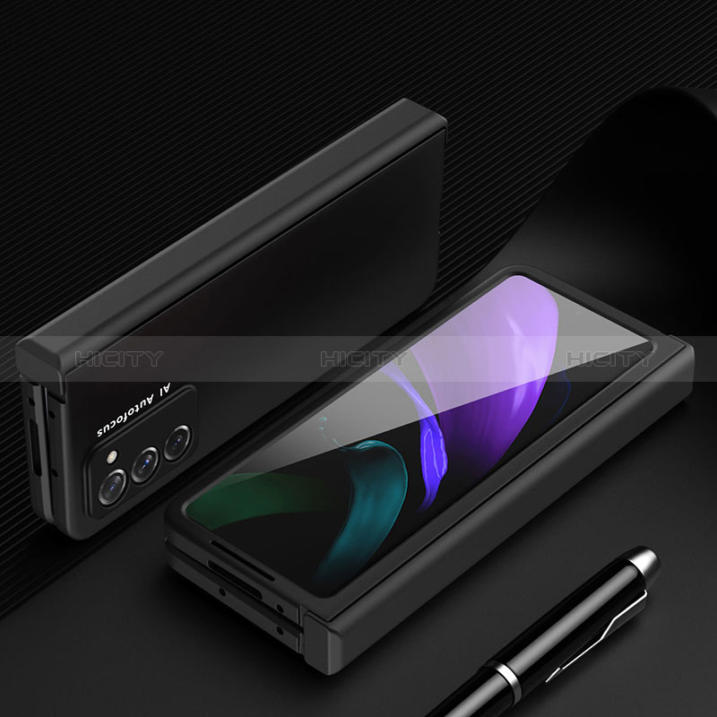 Funda Dura Plastico Rigida Carcasa Mate Frontal y Trasera 360 Grados P03 para Samsung Galaxy Z Fold2 5G
