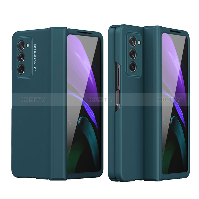 Funda Dura Plastico Rigida Carcasa Mate Frontal y Trasera 360 Grados P03 para Samsung Galaxy Z Fold2 5G