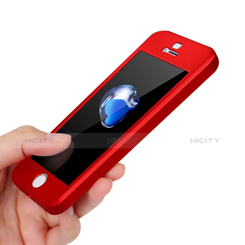 Funda Dura Plastico Rigida Carcasa Mate Frontal y Trasera 360 Grados para Apple iPhone 5S