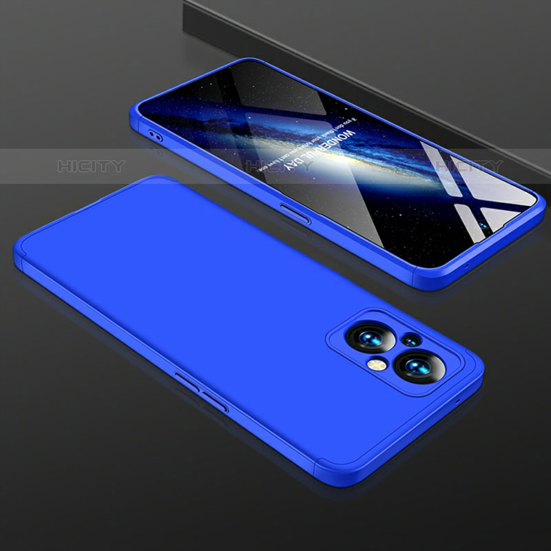 Funda Dura Plastico Rigida Carcasa Mate Frontal y Trasera 360 Grados para Oppo Reno7 Z 5G