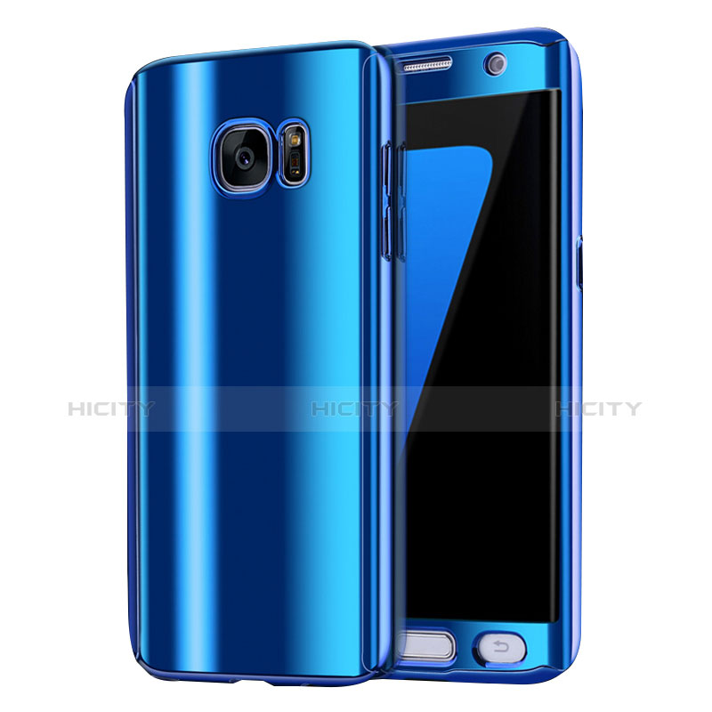 Funda Dura Plastico Rigida Carcasa Mate Frontal y Trasera 360 Grados para Samsung Galaxy S7 Edge G935F