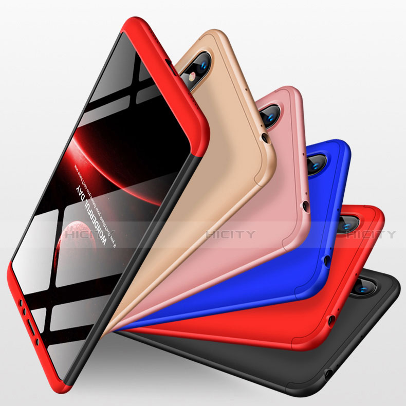 Funda Dura Plastico Rigida Carcasa Mate Frontal y Trasera 360 Grados para Xiaomi Mi Max 3