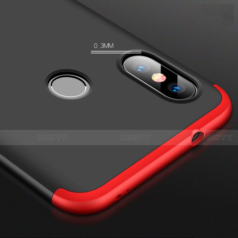 Funda Dura Plastico Rigida Carcasa Mate Frontal y Trasera 360 Grados para Xiaomi Redmi 6 Pro