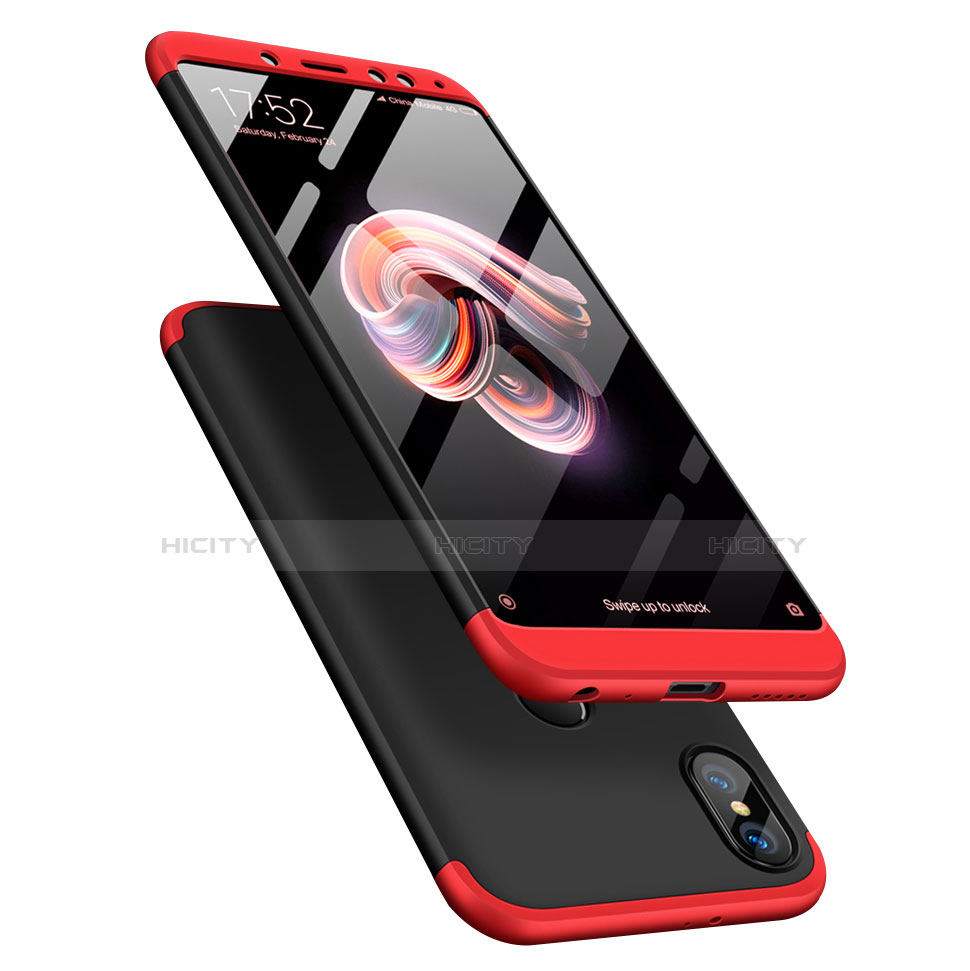 Funda Dura Plastico Rigida Carcasa Mate Frontal y Trasera 360 Grados para Xiaomi Redmi Note 5