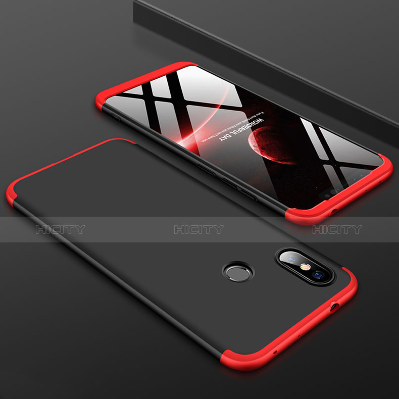 Funda Dura Plastico Rigida Carcasa Mate Frontal y Trasera 360 Grados para Xiaomi Redmi Note 6 Pro