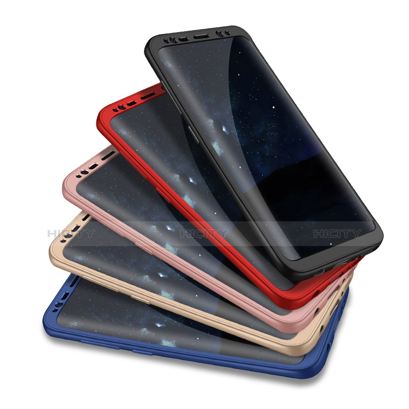 Funda Dura Plastico Rigida Carcasa Mate Frontal y Trasera 360 Grados Q02 para Samsung Galaxy S8