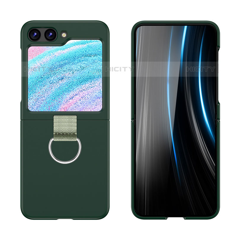 Funda Dura Plastico Rigida Carcasa Mate Frontal y Trasera 360 Grados Z03L para Samsung Galaxy Z Flip5 5G