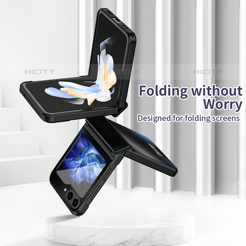 Funda Dura Plastico Rigida Carcasa Mate Frontal y Trasera 360 Grados ZL7 para Samsung Galaxy Z Flip5 5G