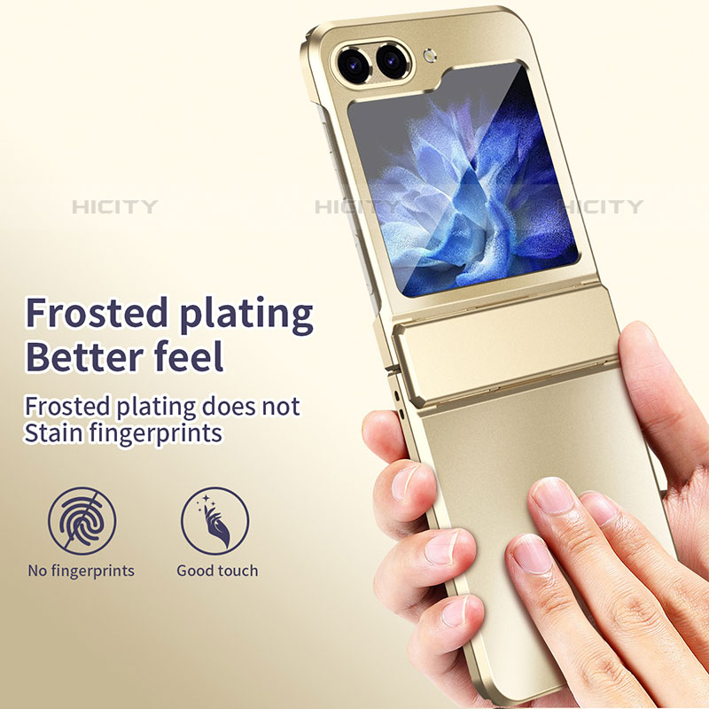 Funda Dura Plastico Rigida Carcasa Mate Frontal y Trasera 360 Grados ZL8 para Samsung Galaxy Z Flip5 5G