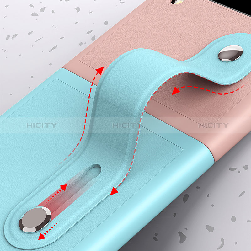 Funda Dura Plastico Rigida Carcasa Mate H01 para Samsung Galaxy Z Flip3 5G