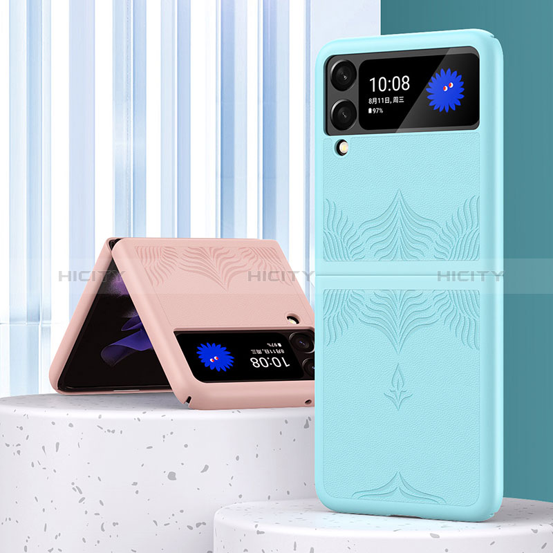 Funda Dura Plastico Rigida Carcasa Mate H03 para Samsung Galaxy Z Flip3 5G