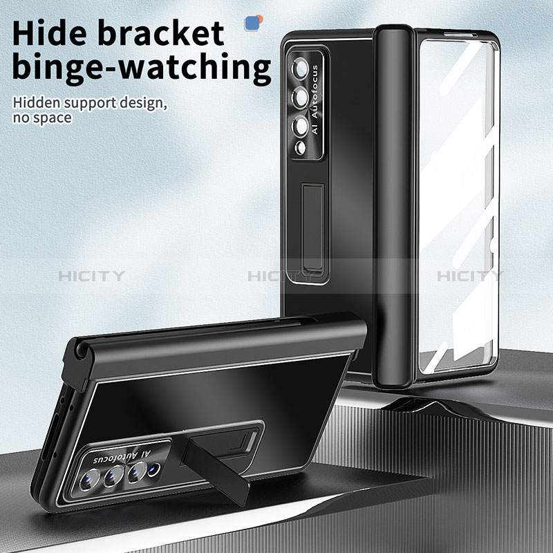 Funda Dura Plastico Rigida Carcasa Mate H05 para Samsung Galaxy Z Fold3 5G