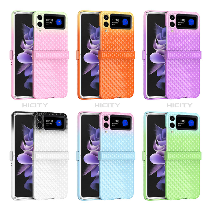 Funda Dura Plastico Rigida Carcasa Mate H07 para Samsung Galaxy Z Fold3 5G