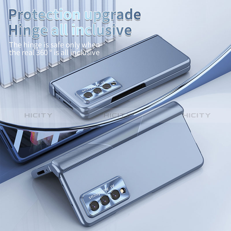 Funda Dura Plastico Rigida Carcasa Mate H08 para Samsung Galaxy Z Fold3 5G