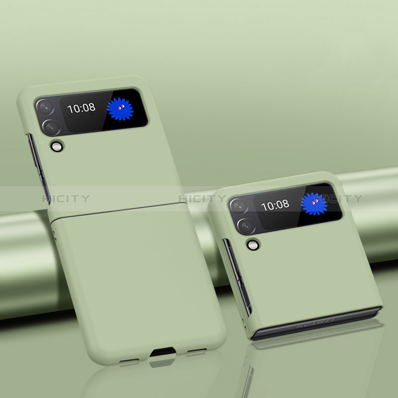 Funda Dura Plastico Rigida Carcasa Mate L01 para Samsung Galaxy Z Flip3 5G Verde