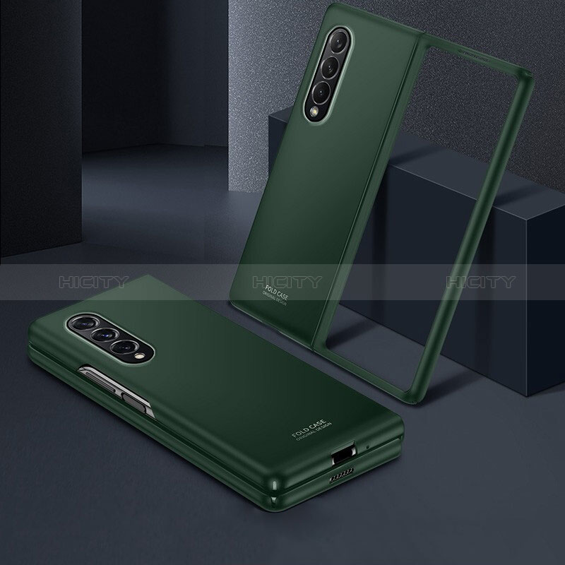 Funda Dura Plastico Rigida Carcasa Mate L04 para Samsung Galaxy Z Fold3 5G Verde