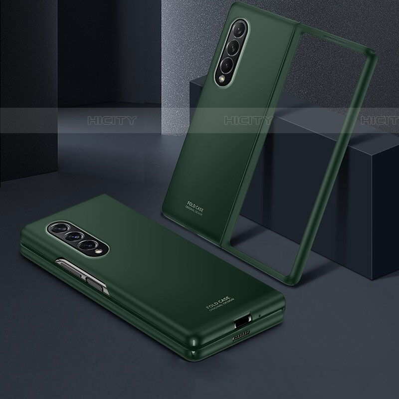 Funda Dura Plastico Rigida Carcasa Mate L04 para Samsung Galaxy Z Fold4 5G Verde