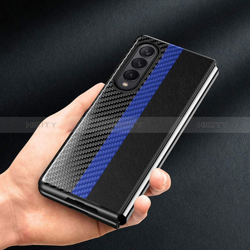 Funda Dura Plastico Rigida Carcasa Mate L09 para Samsung Galaxy Z Fold3 5G