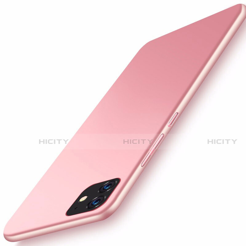 Funda Dura Plastico Rigida Carcasa Mate M01 para Apple iPhone 11 Oro Rosa