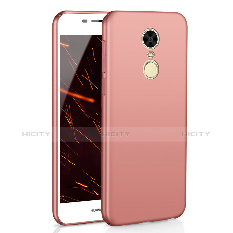 Funda Dura Plastico Rigida Carcasa Mate M01 para Huawei Enjoy 6S Oro Rosa