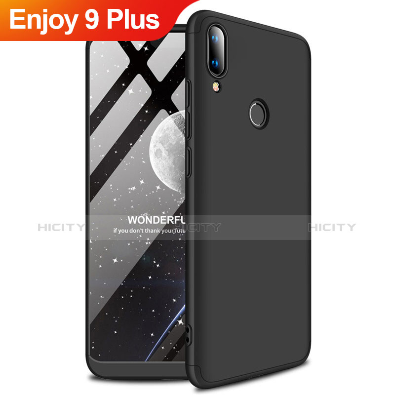 Funda Dura Plastico Rigida Carcasa Mate M01 para Huawei Enjoy 9 Plus Negro