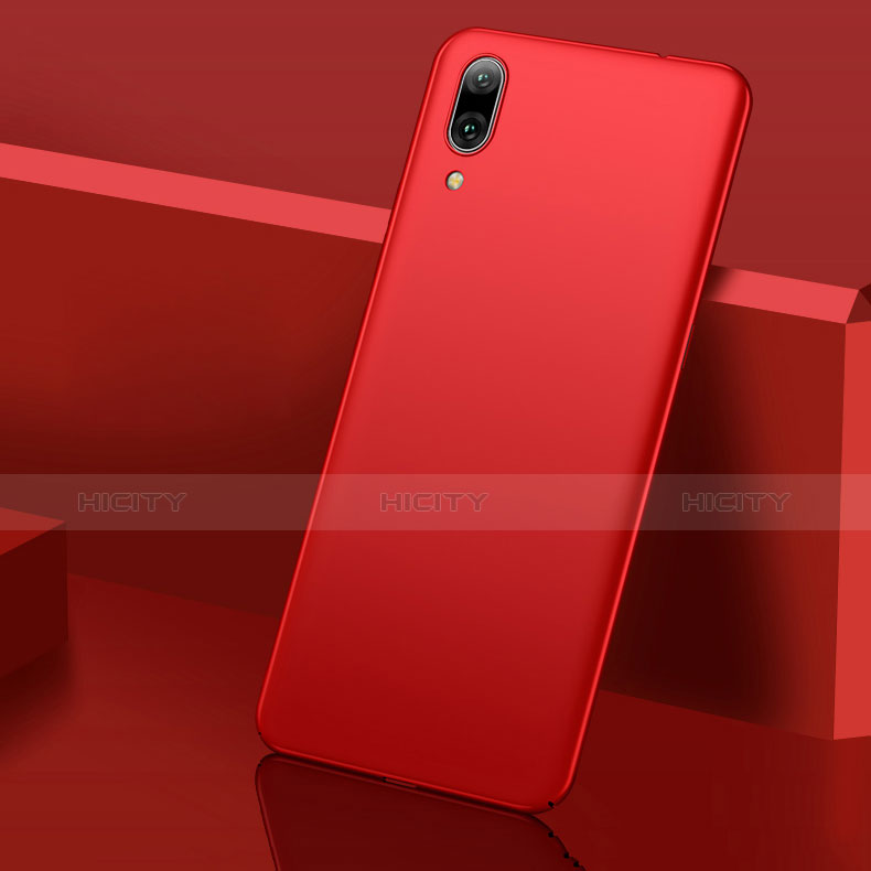 Funda Dura Plastico Rigida Carcasa Mate M01 para Huawei Enjoy 9 Rojo