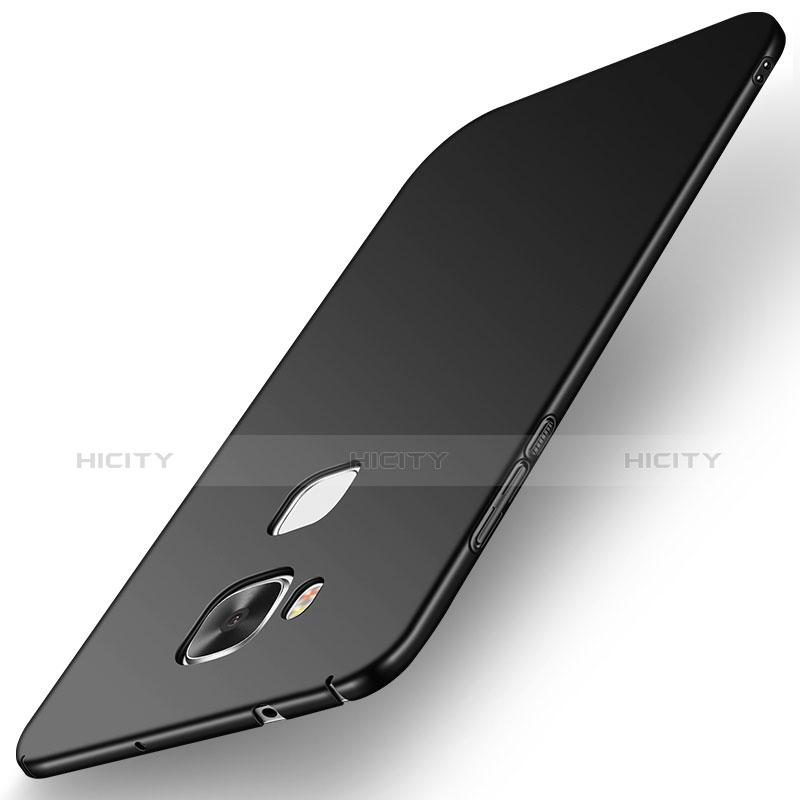 Funda Dura Plastico Rigida Carcasa Mate M01 para Huawei G7 Plus Negro