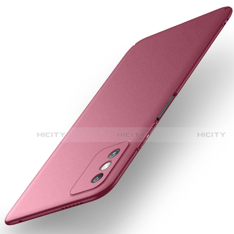 Funda Dura Plastico Rigida Carcasa Mate M01 para Huawei Honor X10 Max 5G Rojo Rosa