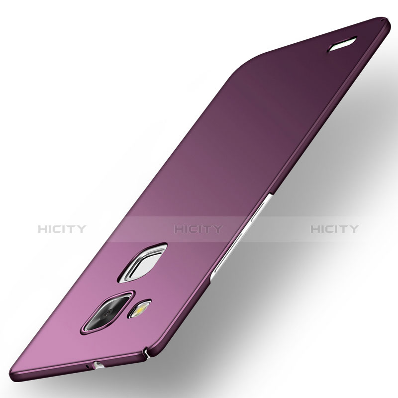 Funda Dura Plastico Rigida Carcasa Mate M01 para Huawei Mate 7 Morado