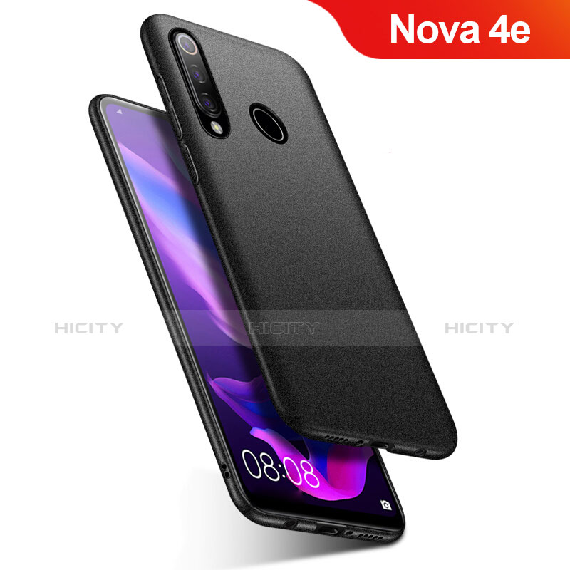 Funda Dura Plastico Rigida Carcasa Mate M01 para Huawei Nova 4e Negro