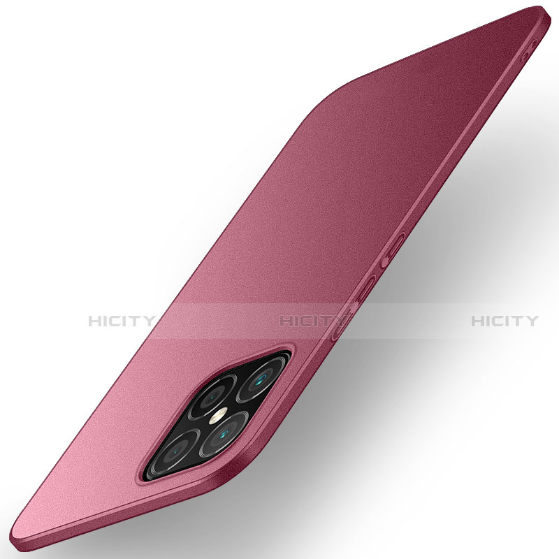 Funda Dura Plastico Rigida Carcasa Mate M01 para Huawei Nova 8 SE 5G Rojo