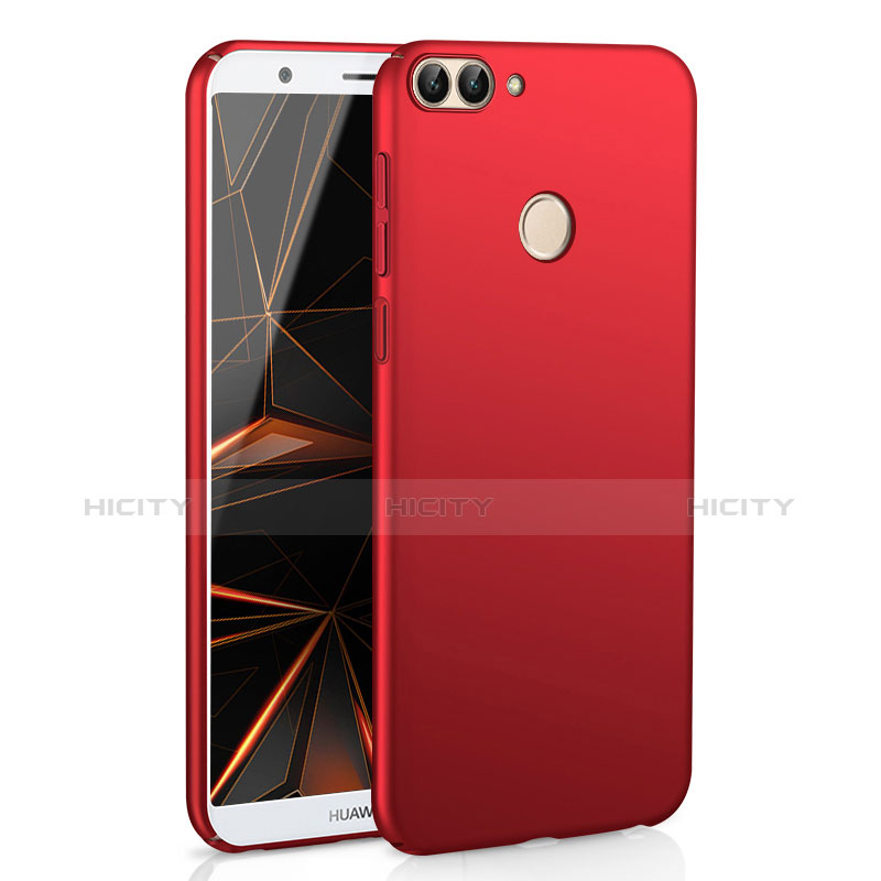 Funda Dura Plastico Rigida Carcasa Mate M01 para Huawei P Smart Rojo