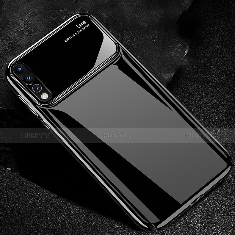 Funda Dura Plastico Rigida Carcasa Mate M01 para Huawei P20 Pro Negro