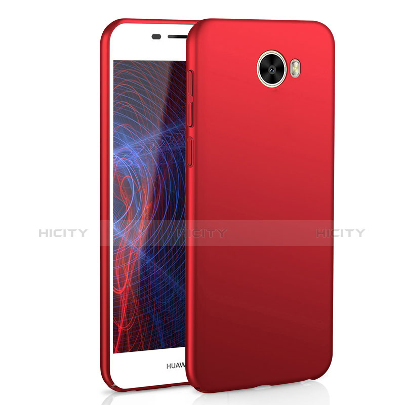 Funda Dura Plastico Rigida Carcasa Mate M01 para Huawei Y5 II Y5 2 Rojo