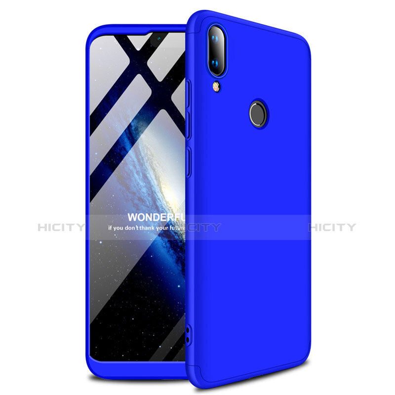 Funda Dura Plastico Rigida Carcasa Mate M01 para Huawei Y9 (2019) Azul