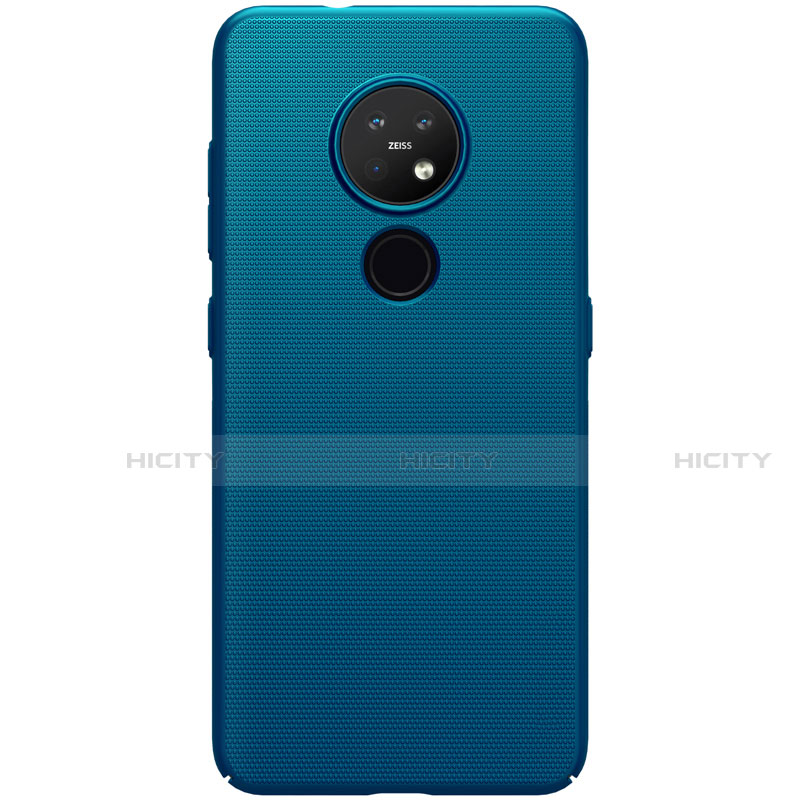 Funda Dura Plastico Rigida Carcasa Mate M01 para Nokia 7.2 Azul