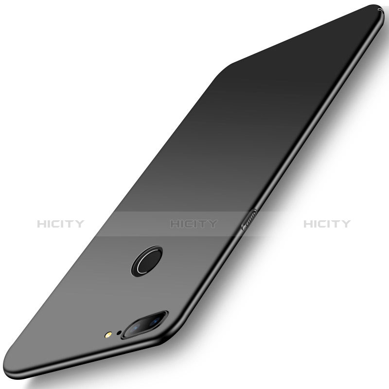 Funda Dura Plastico Rigida Carcasa Mate M01 para OnePlus 5T A5010 Negro