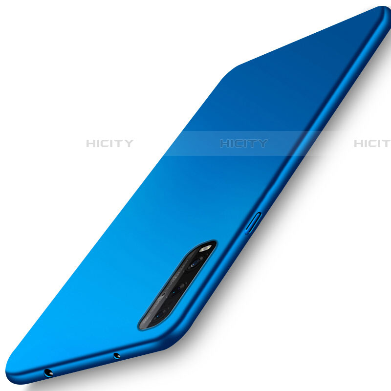 Funda Dura Plastico Rigida Carcasa Mate M01 para Oppo Find X2 Azul