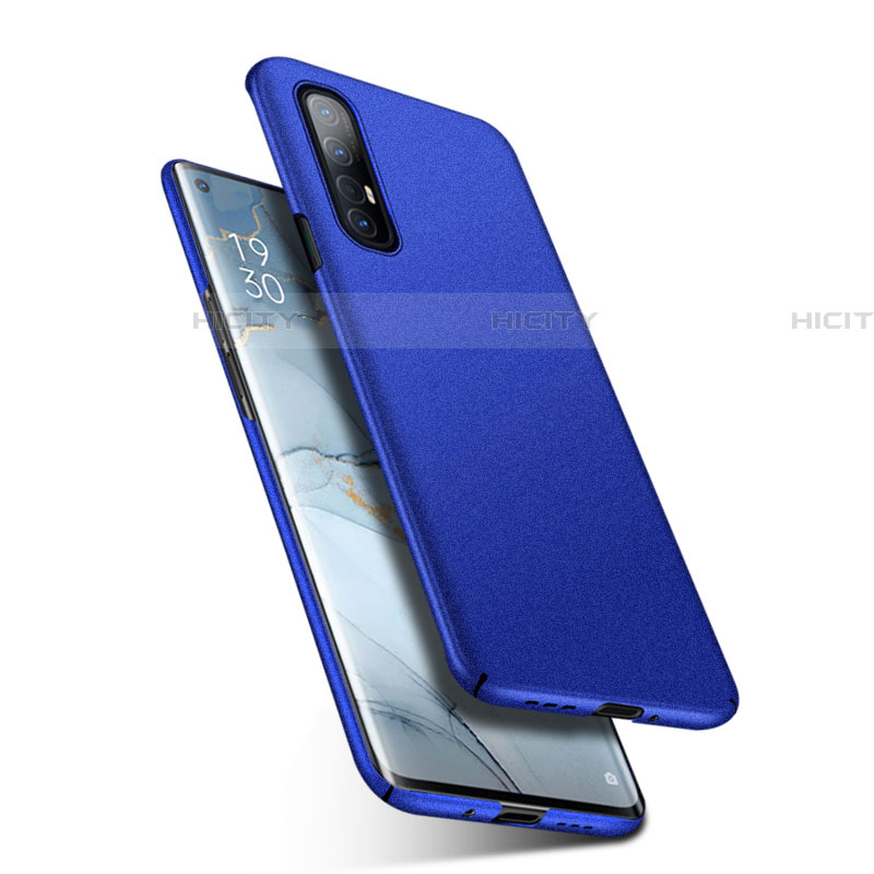 Funda Dura Plastico Rigida Carcasa Mate M01 para Oppo Find X2 Neo Azul